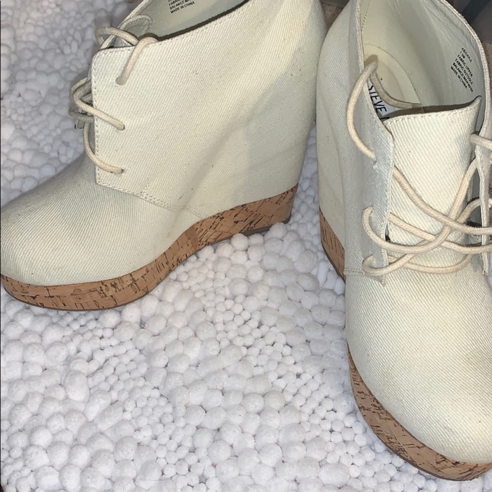 Steve Madden women platform wedge